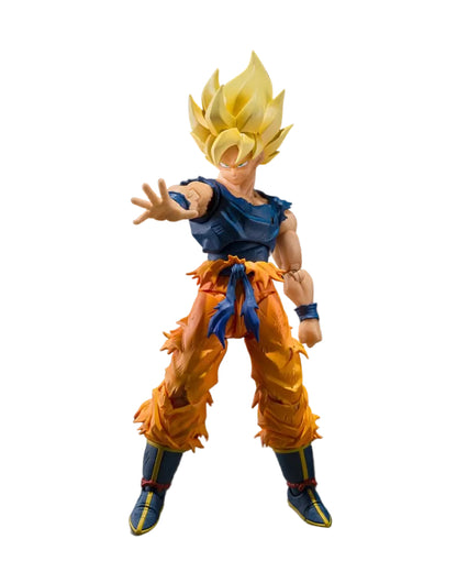 Dragon Ball Z - Super Saiyan Son Goku, S.H.Figuarts Actionfigur (Fighter of Rage) 14 cm