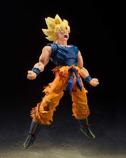 Dragon Ball Z - Super Saiyan Son Goku, S.H.Figuarts Actionfigur (Fighter of Rage) 14 cm