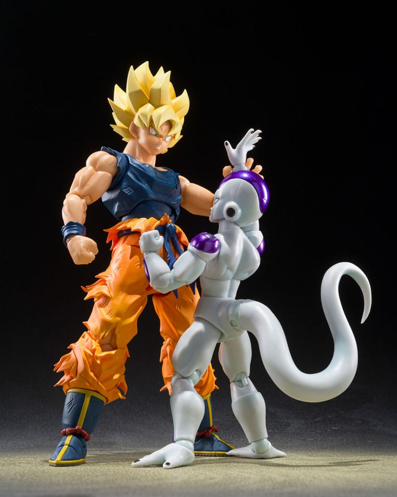 Dragon Ball Z - Super Saiyan Son Goku, S.H.Figuarts Actionfigur (Fighter of Rage) 14 cm