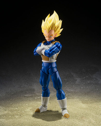 Dragon Ball Z - Super Saiyan Vegeta, S.H.Figuarts Action Figure (Dangerous Pride) 14 cm