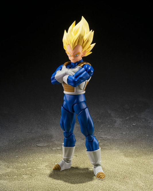 Dragon Ball Z - Super Saiyan Vegeta, S.H.Figuarts Action Figure (Dangerous Pride) 14 cm
