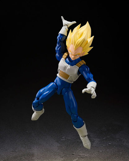 Dragon Ball Z - Super Saiyan Vegeta, S.H.Figuarts Action Figure (Dangerous Pride) 14 cm