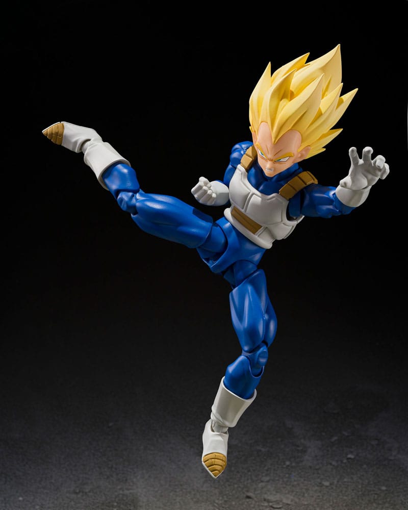 Dragon Ball Z - Super Saiyan Vegeta, S.H.Figuarts Action Figure (Dangerous Pride) 14 cm