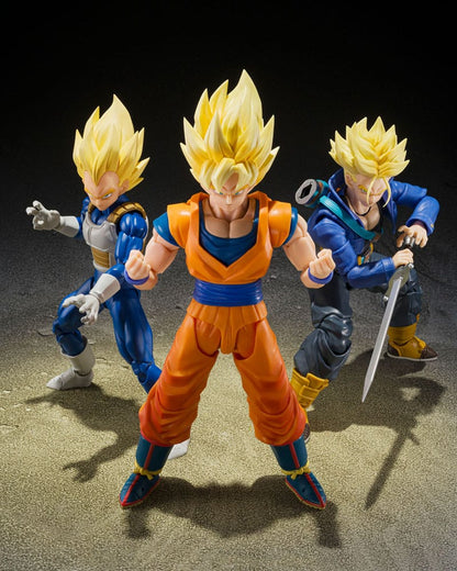 Dragon Ball Z - Super Saiyan Vegeta, S.H.Figuarts Action Figure (Dangerous Pride) 14 cm