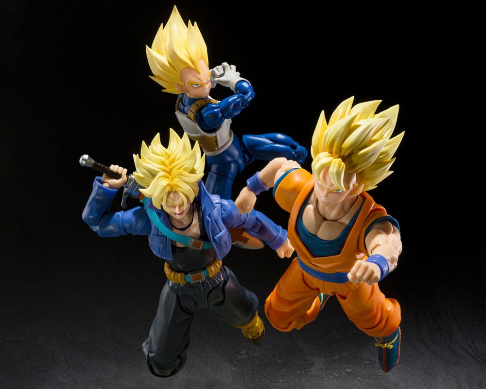 Dragon Ball Z - Super Saiyan Vegeta, S.H.Figuarts Action Figure (Dangerous Pride) 14 cm