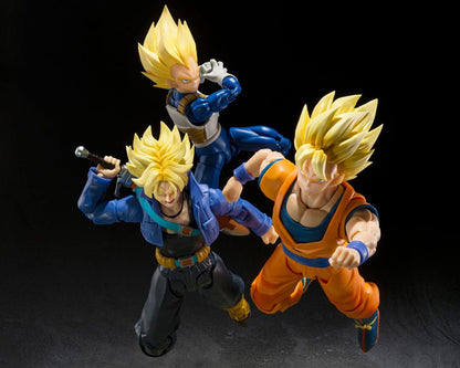 Dragon Ball Z - Super Saiyan Vegeta, S.H.Figuarts Action Figure (Dangerous Pride) 14 cm