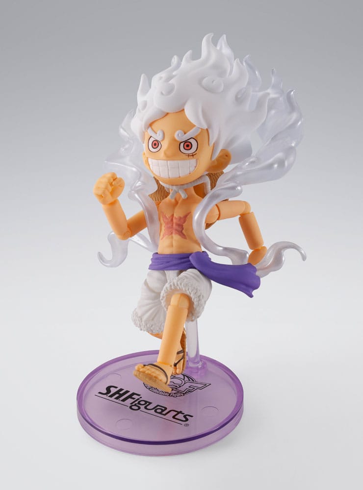 One Piece - Monkey D. Luffy, World Collectable Figures x S.H. Figuarts Action Figure Gear 5 8 cm