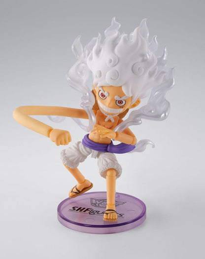 One Piece - Monkey D. Luffy, World Collectable Figures x S.H. Figuarts Action Figure Gear 5 8 cm