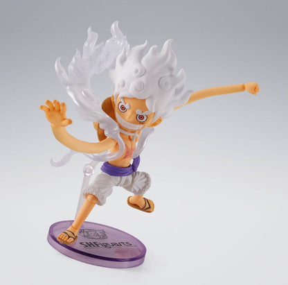 One Piece - Monkey D. Luffy, World Collectable Figures x S.H. Figuarts Action Figure Gear 5 8 cm