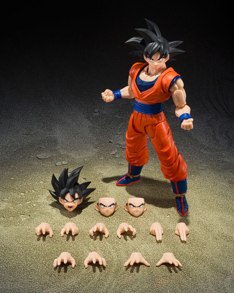 Dragon Ball Z - Son Goku, S.H.Figuarts Action Figure (The Kind-Hearted Saiyan) 14 cm