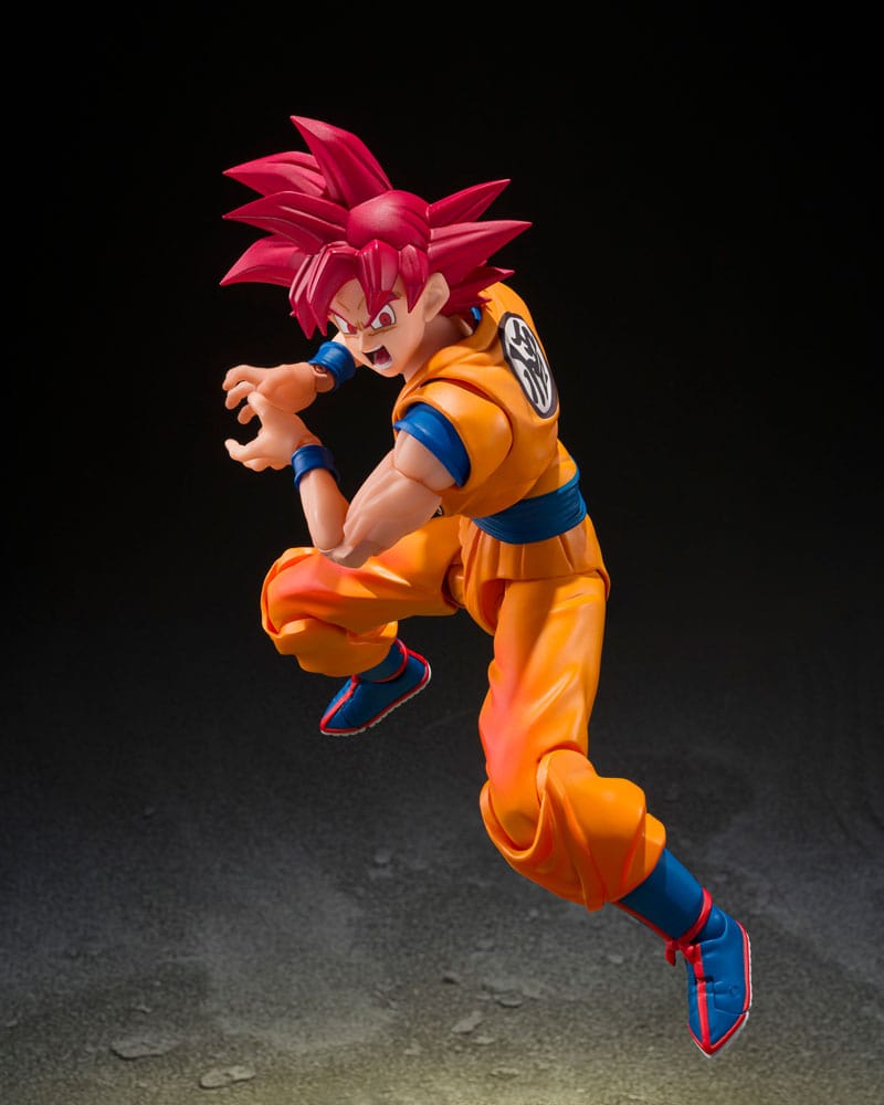 Dragon Ball Super - Super Saiyan God Son Goku, S.H.Figuarts Action Figure (God Aura) 15 cm