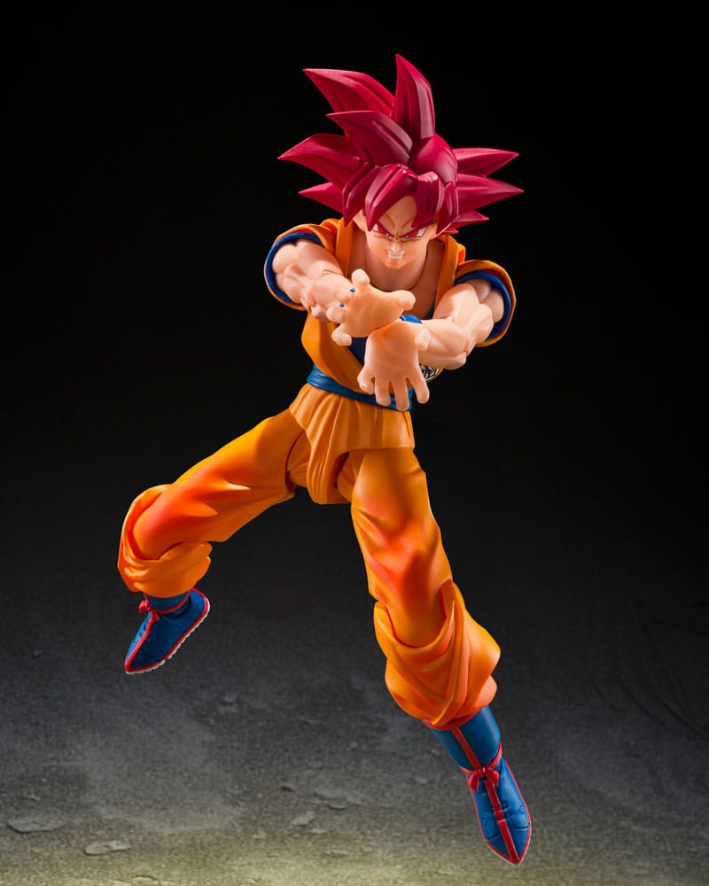 Dragon Ball Super - Super Saiyan God Son Goku, S.H.Figuarts Action Figure (God Aura) 15 cm