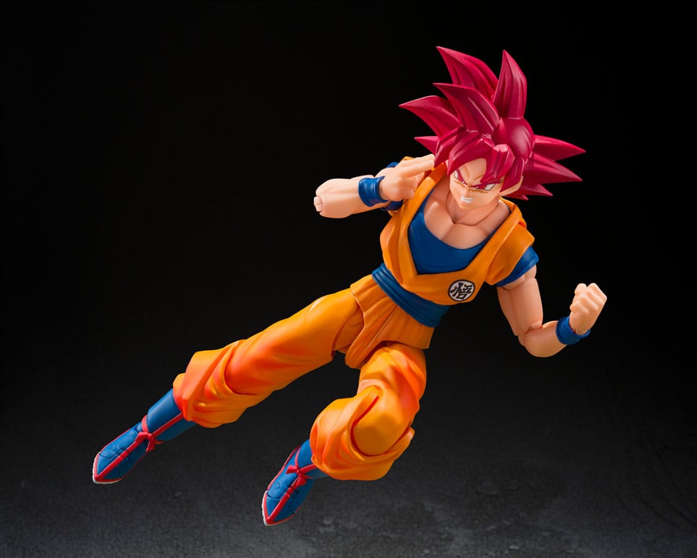 Dragon Ball Super - Super Saiyan God Son Goku, S.H.Figuarts Action Figure (God Aura) 15 cm