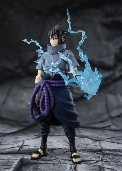 Naruto - Sasuke Uchiha, S.H.Figuarts Action Figure Solitary Shinobi 15 cm