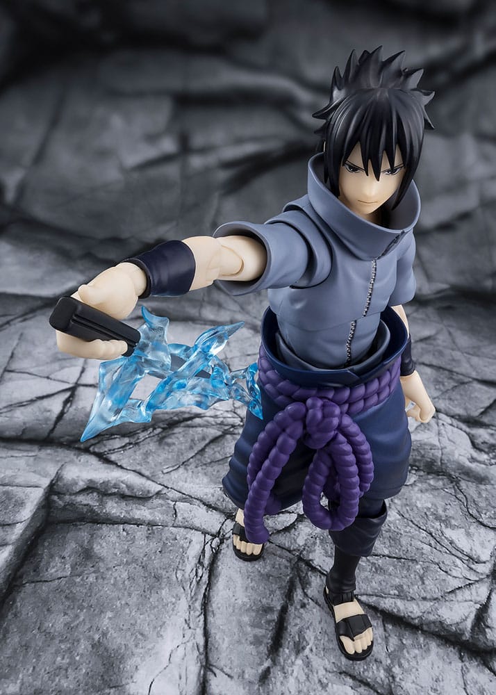 Naruto - Sasuke Uchiha, S.H.Figuarts Action Figure Solitary Shinobi 15 cm