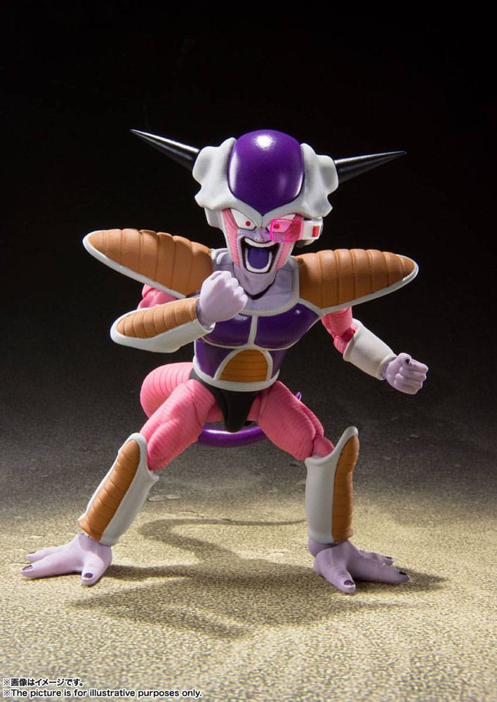 Dragon Ball Z - Frieza, S.H. Figuarts Action Figure (First Form) & Frieza Pod Reissue 11 cm