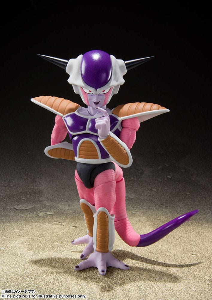 Dragon Ball Z - Frieza, S.H. Figuarts Action Figure (First Form) & Frieza Pod Reissue 11 cm