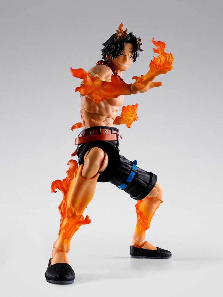 One Piece - Portgas D. Ace, S.H. Figuarts Action Figure -Marineford- 16 cm