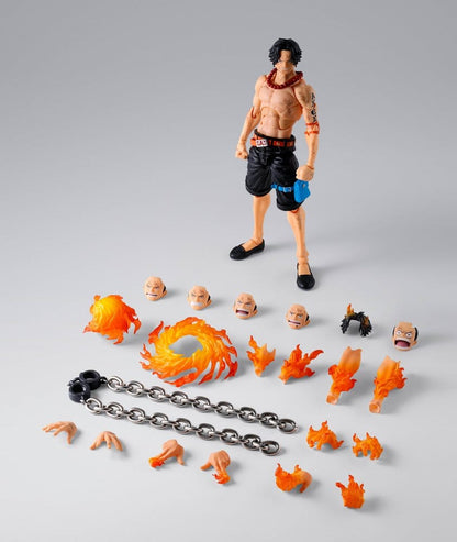 One Piece - Portgas D. Ace, S.H. Figuarts Action Figure -Marineford- 16 cm