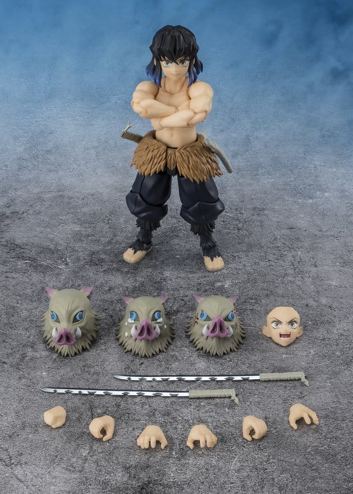 Demon Slayer: Kimetsu no Yaiba - Inosuke Hashibira S.H. Figuarts Action Figure 14 cm
