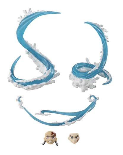 Demon Slayer: Kimetsu no Yaiba - Accessory Set, S.H. Figuarts Tanjiro Kamado & Giyu Tomioka Water Breathing Option Parts Set