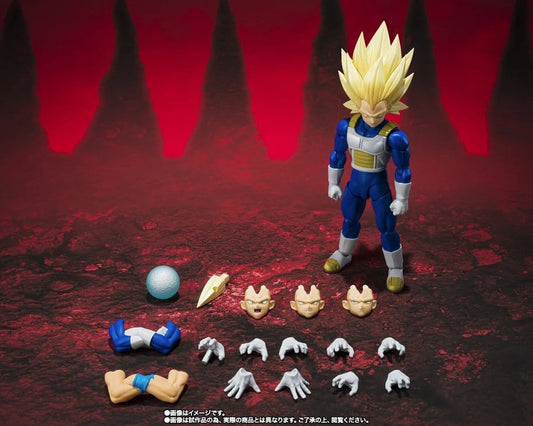 Dragon Ball - Vegeta, Daima S.H.Figuarts Super Saiyan 3 Action Figure 15 cm