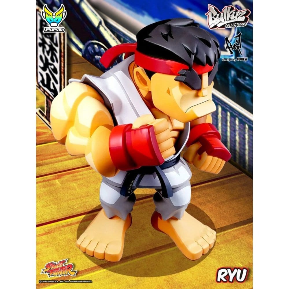 Street Fighter - Ryu, Bulkyz Vinyl Figure 30 cm