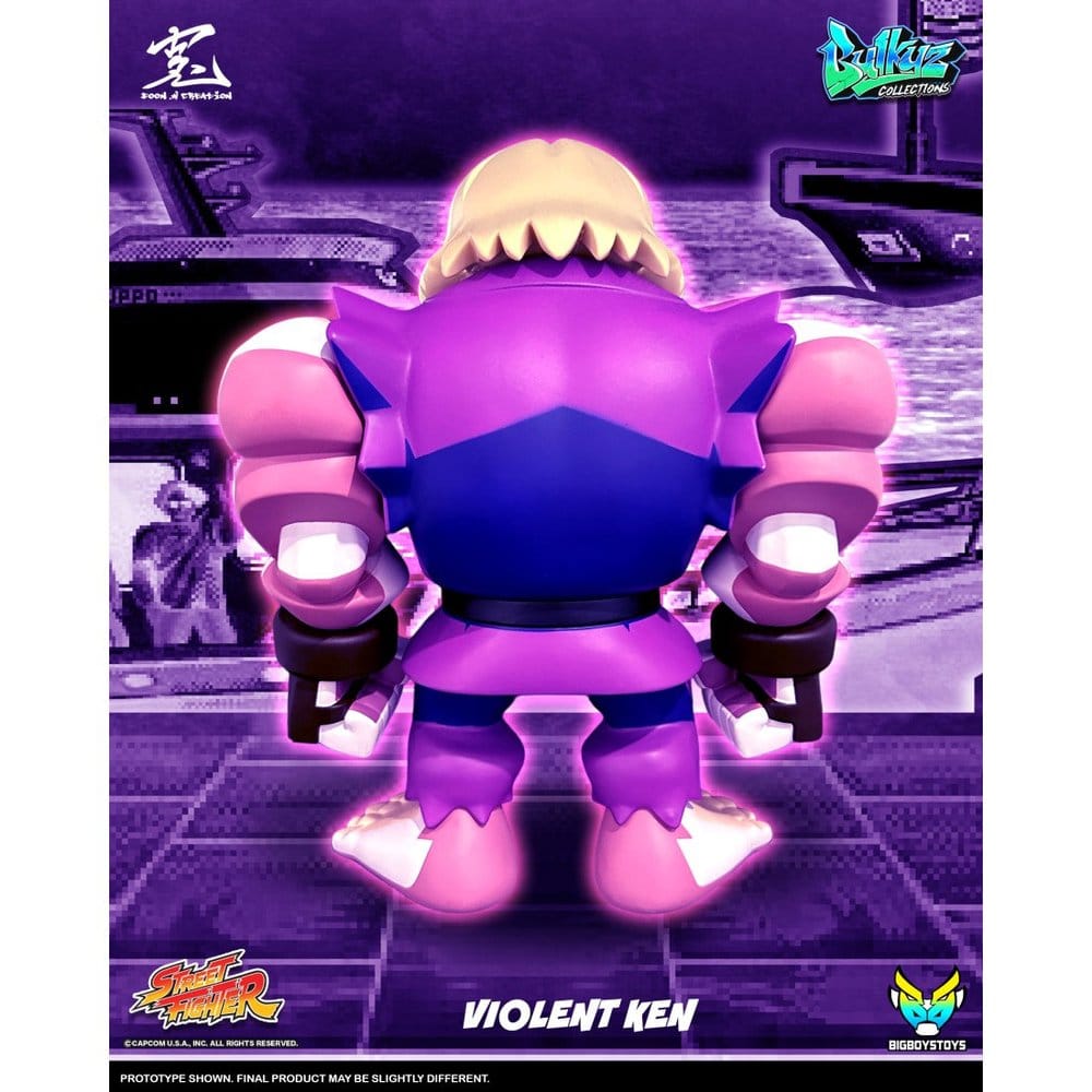 Street Fighter - Ken, Bulkyz Vinyl Figure Violent 30 cm