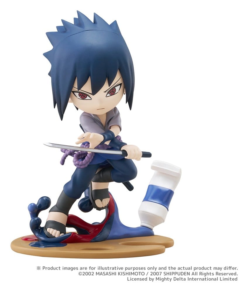 Naruto Shippuden - Sasuke Uchiha, PalVerse Pale PVC Figure 12 cm