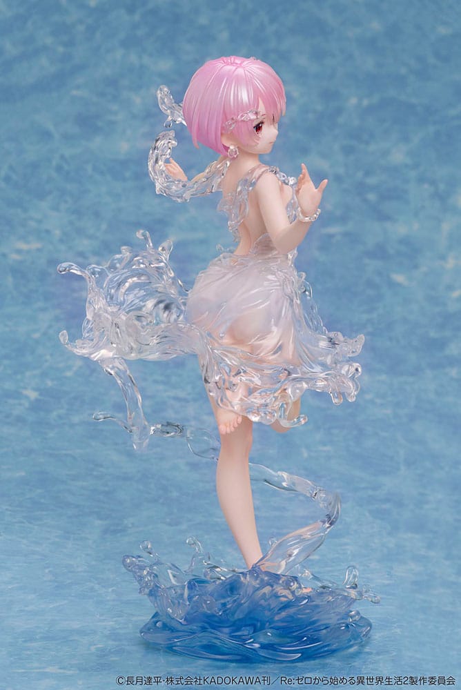 Re:Zero - Starting Life in Another World - Ram, PVC Statue 1/7 Aqua Dress 23 cm