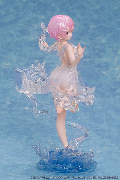 Re:Zero - Starting Life in Another World - Ram, PVC Statue 1/7 Aqua Dress 23 cm
