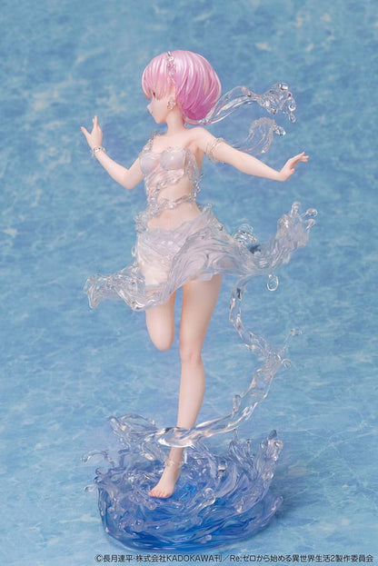 Re:Zero - Starting Life in Another World - Ram, PVC Statue 1/7 Aqua Dress 23 cm