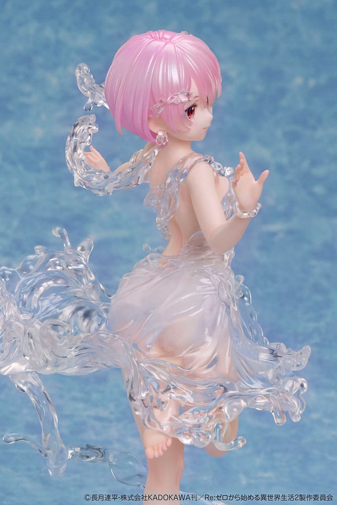 Re:Zero - Starting Life in Another World - Ram, PVC Statue 1/7 Aqua Dress 23 cm
