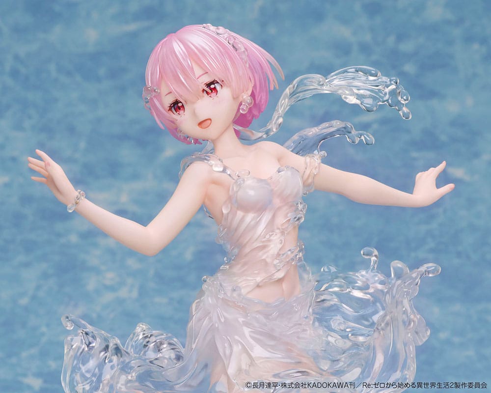 Re:Zero - Starting Life in Another World - Ram, PVC Statue 1/7 Aqua Dress 23 cm