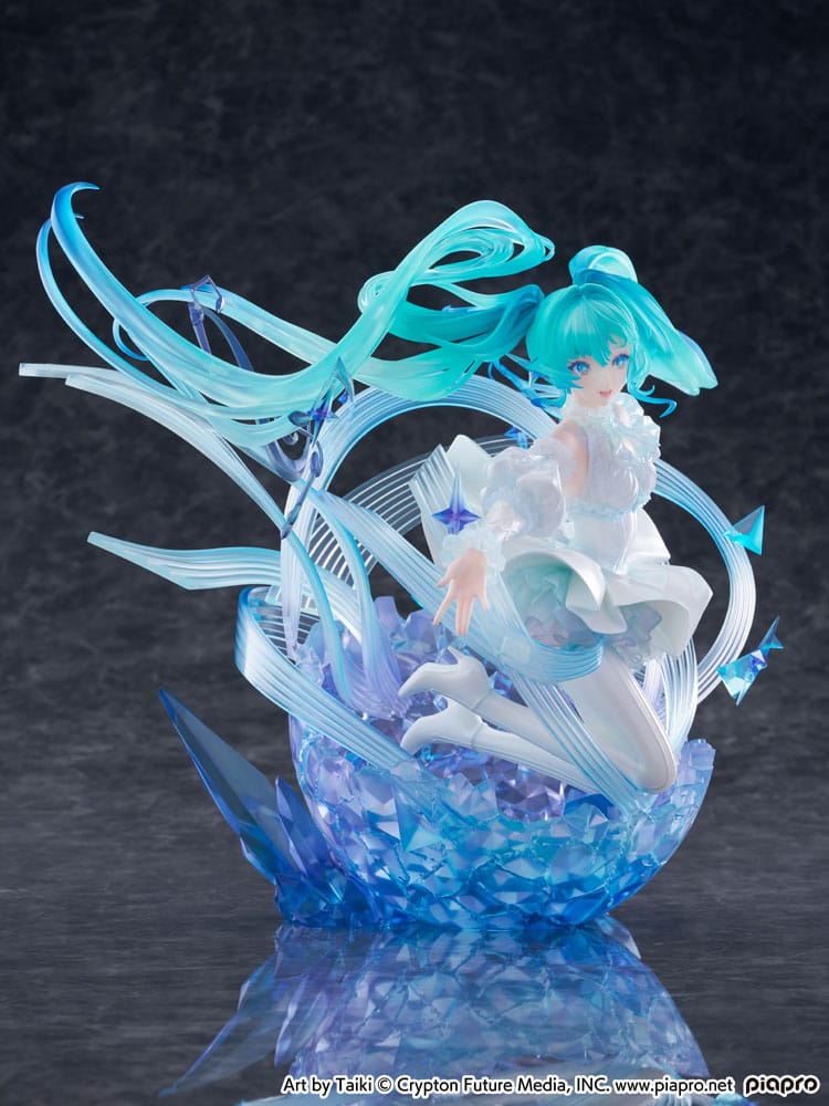 Hatsune Miku - Hatsune Miku, Crystal Dress Ver. PVC Statue 1/7 22 cm