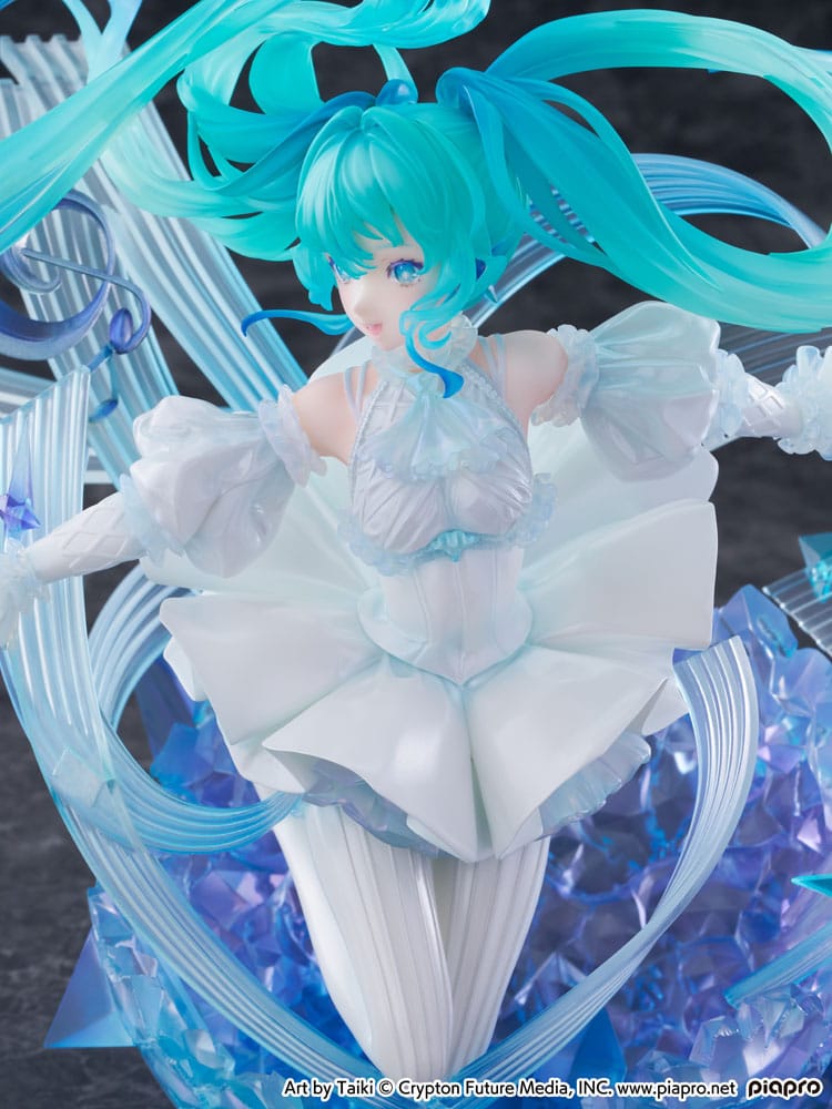 Hatsune Miku - Hatsune Miku, Crystal Dress Ver. PVC Statue 1/7 22 cm