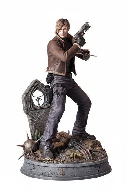 Resident Evil - Leon Kennedy, Premium Statue 50 cm