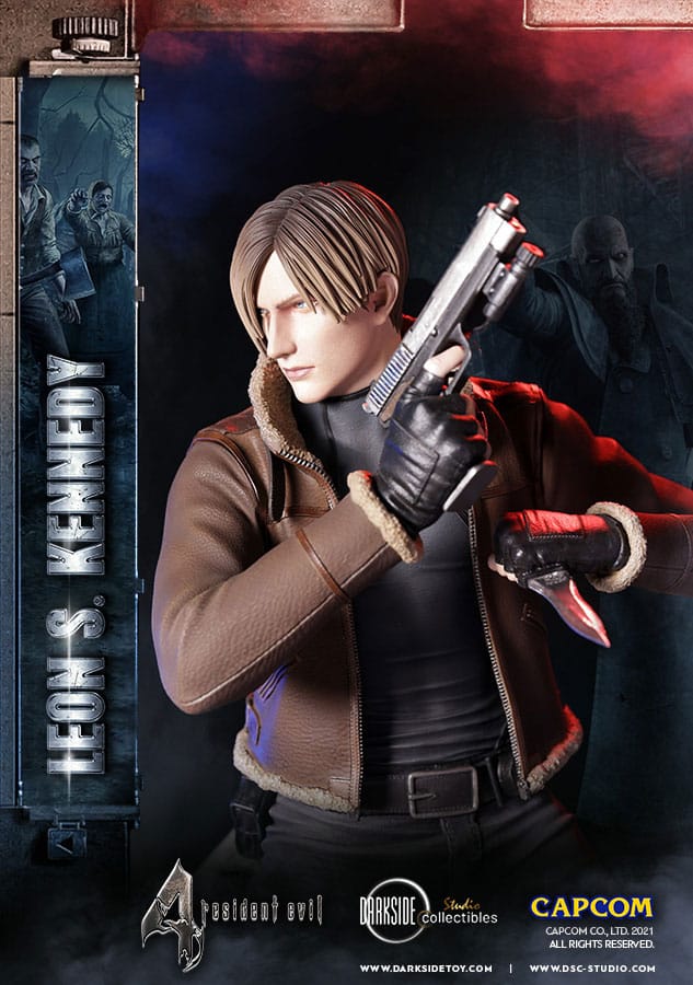 Resident Evil - Leon Kennedy, Premium Statue 50 cm