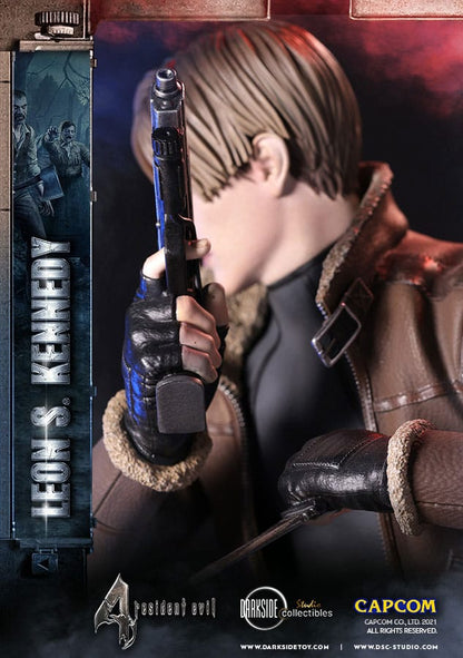 Resident Evil - Leon Kennedy, Premium Statue 50 cm