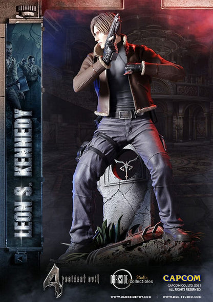 Resident Evil - Leon Kennedy, Premium Statue 50 cm
