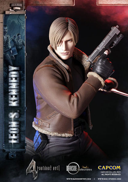 Resident Evil - Leon Kennedy, Premium Statue 50 cm