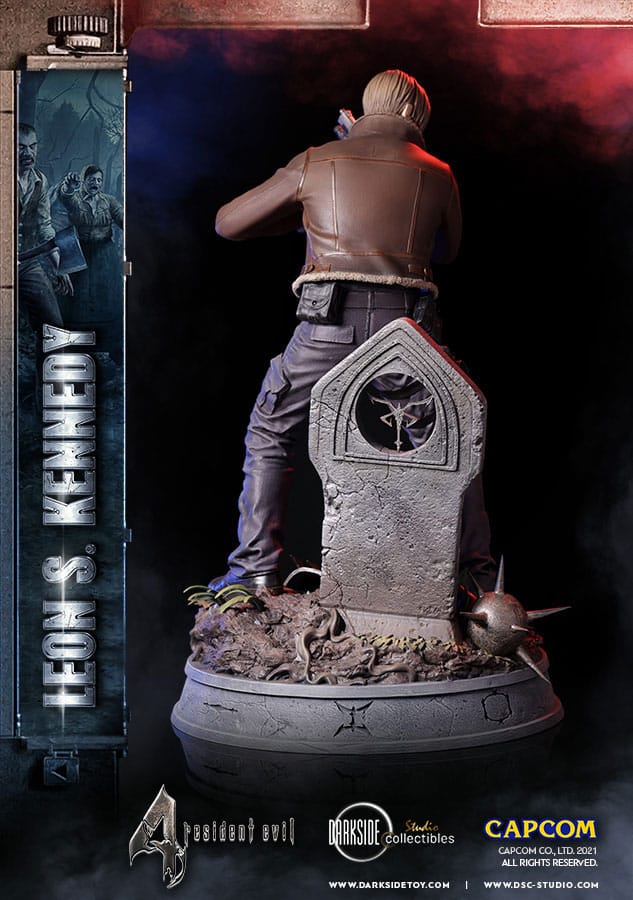 Resident Evil - Leon Kennedy, Premium Statue 50 cm