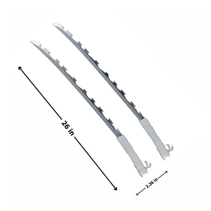 Demon Slayer: Kimetsu no Yaiba - Inosuke´s Sword (Doppel-Schwert) Set Replik