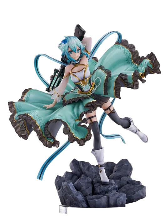 Sword Art Online - Sinon, Crystal Dress Ver. SHIBUYA SCRAMBLE FIGURE PVC Statue 1/7 29 cm