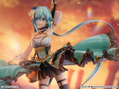 Sword Art Online - Sinon, Crystal Dress Ver. SHIBUYA SCRAMBLE FIGURE PVC Statue 1/7 29 cm