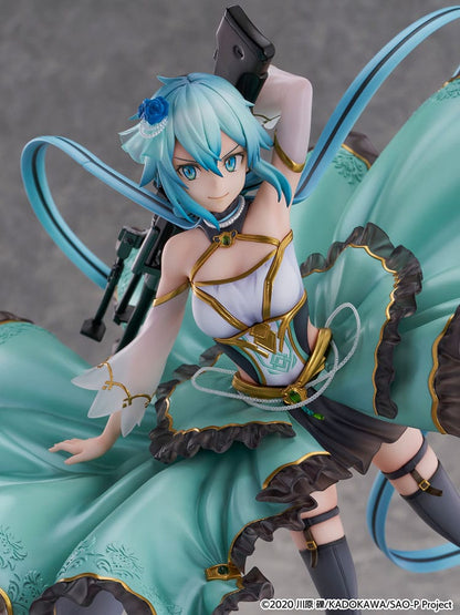 Sword Art Online - Sinon, Crystal Dress Ver. SHIBUYA SCRAMBLE FIGURE PVC Statue 1/7 29 cm