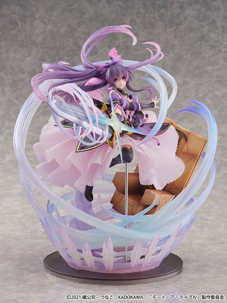 Date A Live IV - Tohka Yatogami, SHIBUYA SCRAMBLE FIGURE PVC Statue 1/6 Princess Amethyst Dress Ver. 32 cm