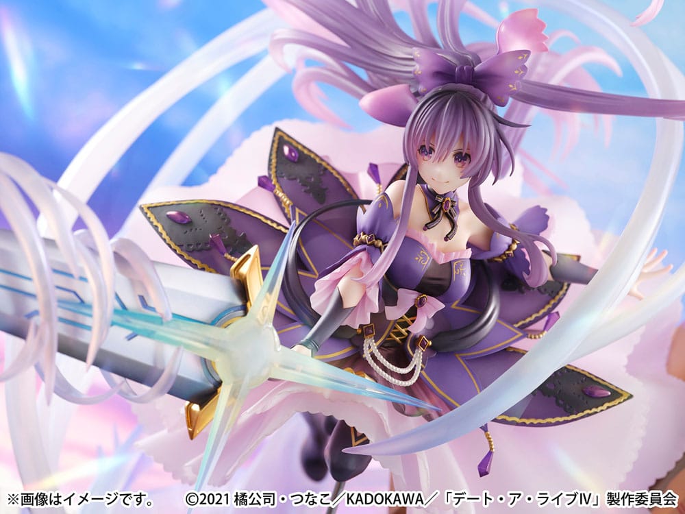 Date A Live IV - Tohka Yatogami, SHIBUYA SCRAMBLE FIGURE PVC Statue 1/6 Princess Amethyst Dress Ver. 32 cm