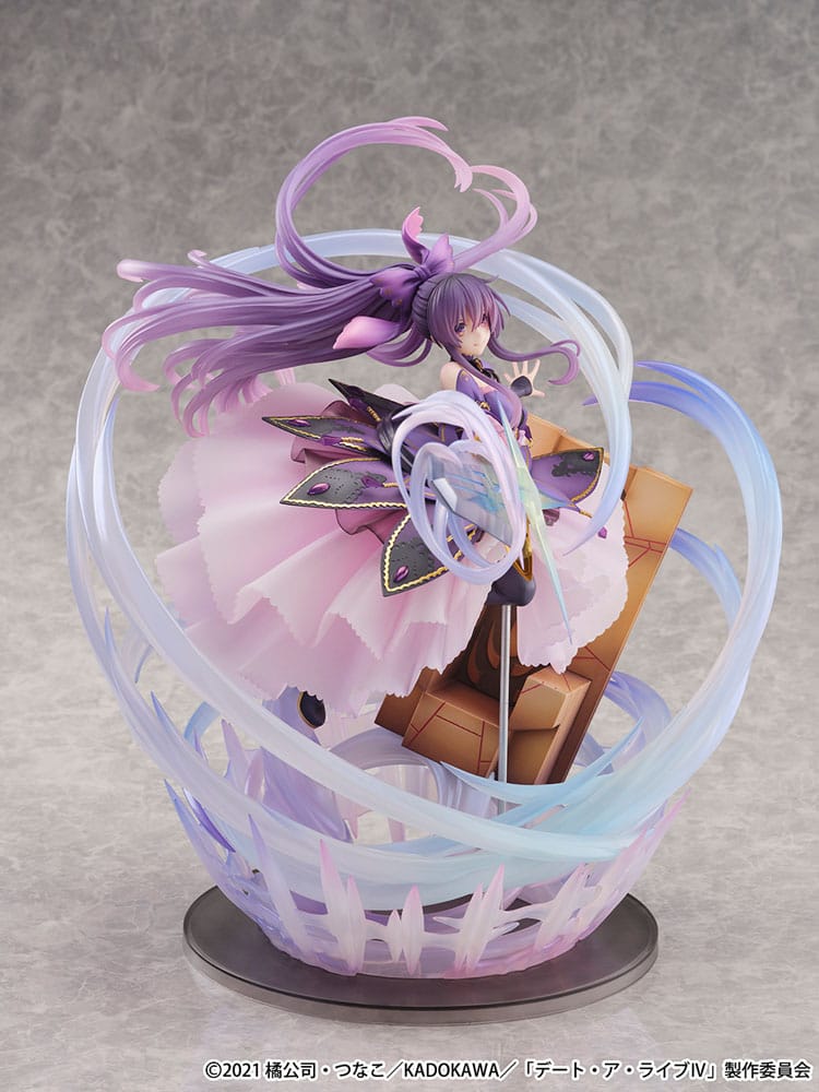 Date A Live IV - Tohka Yatogami, SHIBUYA SCRAMBLE FIGURE PVC Statue 1/6 Princess Amethyst Dress Ver. 32 cm