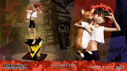 Cowboy Bebop - Ed & Ein, Statue 1/8 28 cm
